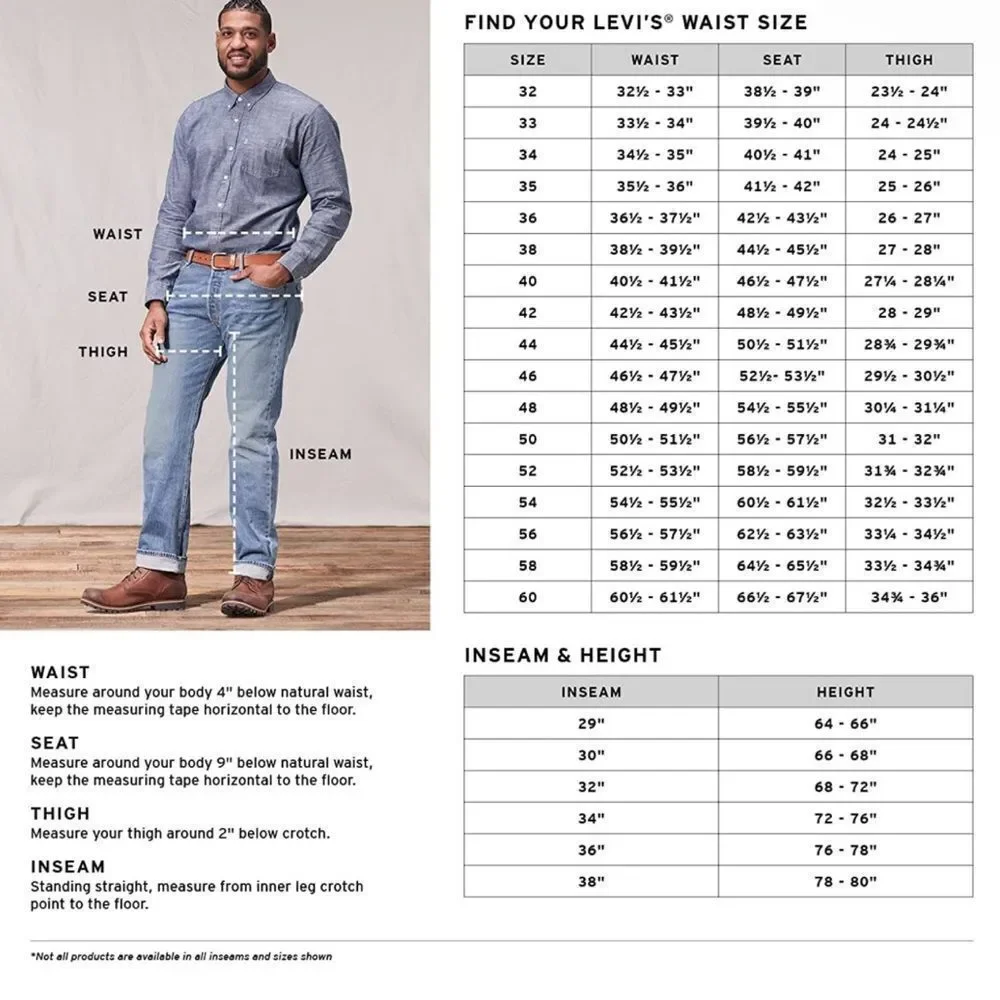 Levi's Men's 541 Athletic Fit Jeans size 48x30